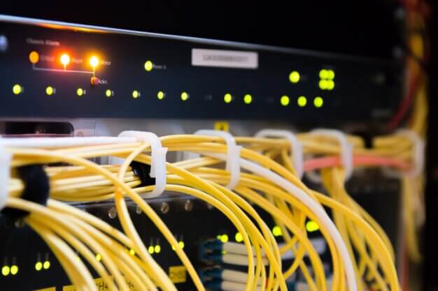 Fiber optic cables and network infrastructure